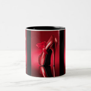 Tasse 2 Couleurs Red High Heure Red Bow