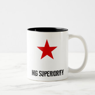 Tasse 2 Couleurs redstar, supériorité de MIG