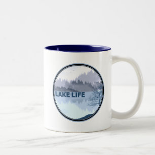 Tasse 2 Couleurs Réflexion sur la vie des lacs