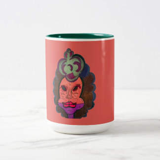 Tasse 2 Couleurs Reine Clown