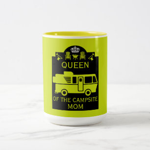 Tasse 2 Couleurs Reine Du Camping
