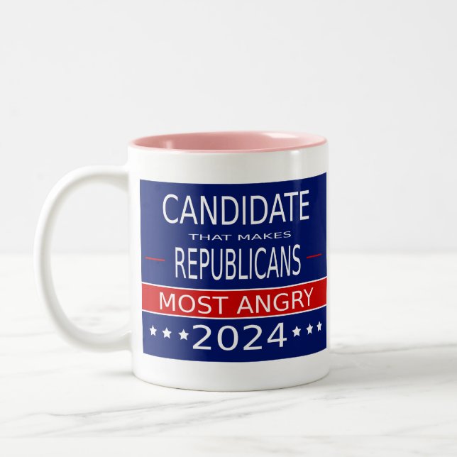 Tasse 2 Couleurs Rendre la colère des Républicains (Gauche)
