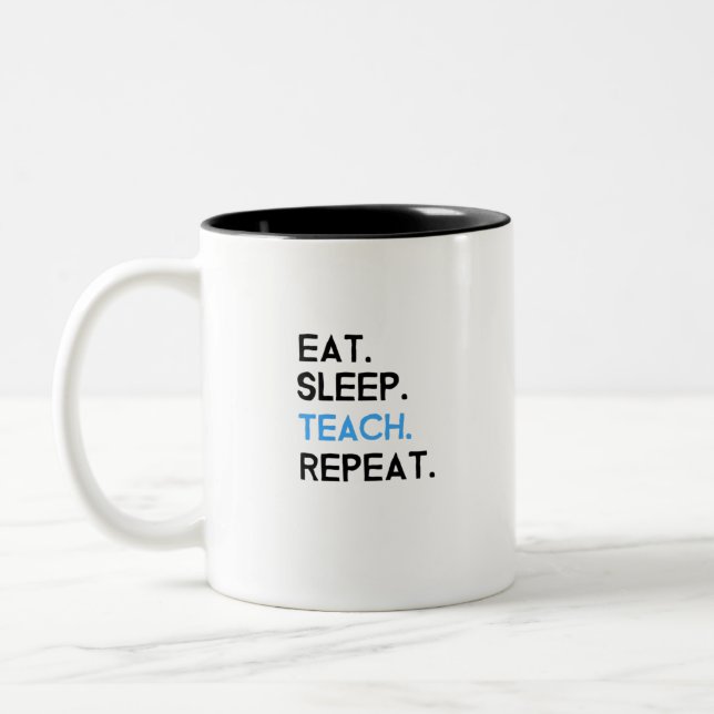 Tasse 2 Couleurs Répéter l'apprentissage du sommeil (Gauche)