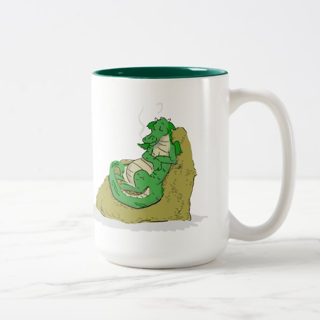 Tasse 2 Couleurs Repos sur le butin (Droit)