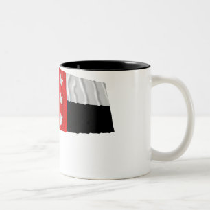 Tasse 2 Couleurs République du drapeau de Rio Grande