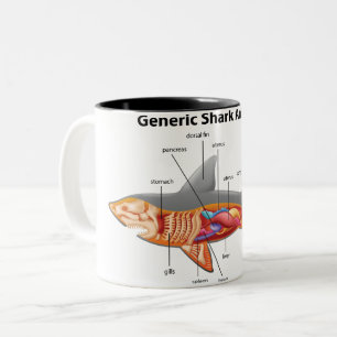 Tasse 2 Couleurs Requin