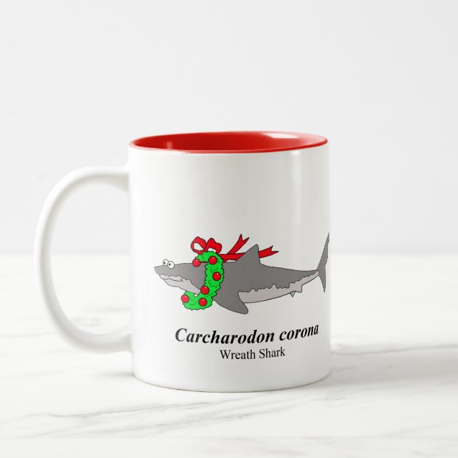 Tasse 2 Couleurs Requin de couronne (Gauche)