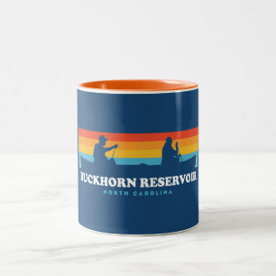 Tasse 2 Couleurs Réservoir Buckhorn Canoe de Caroline du Nord