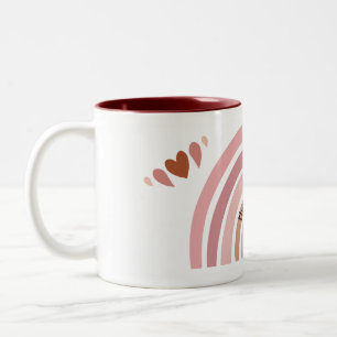 Tasse 2 Couleurs "Respire et profiter des petites choses"