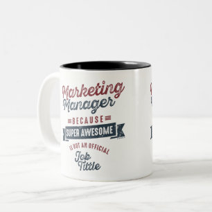 Tasse 2 Couleurs Responsable marketing