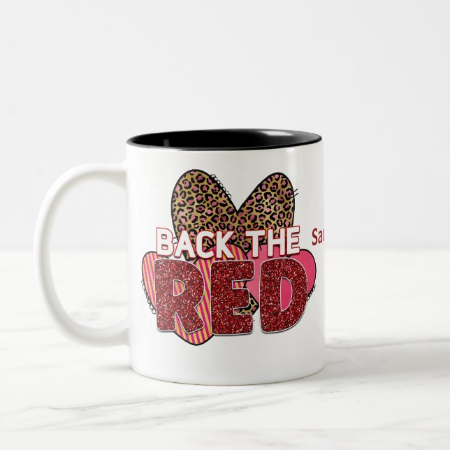 Tasse 2 Couleurs Retour Le pompier rouge (Gauche)