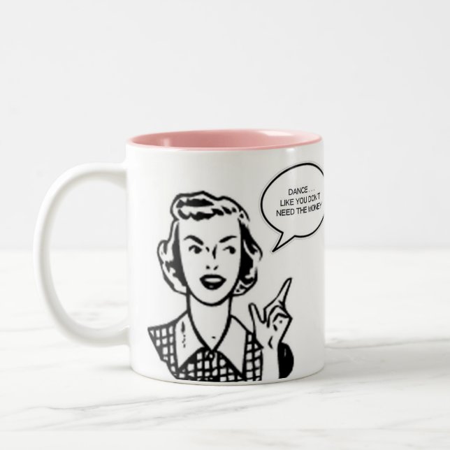 Tasse 2 Couleurs Rétro glissement freudien (Gauche)