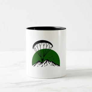 Tasse 2 Couleurs Rétro paramoteur
