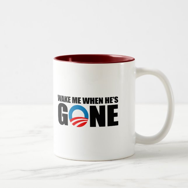 TASSE 2 COULEURS RÉVEILLEZ-MOI QUAND IL EST ALLÉ (Droit)