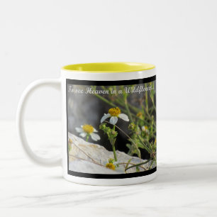 Tasse 2 Couleurs Réveillez-vous avec la boue Fleur sauvage