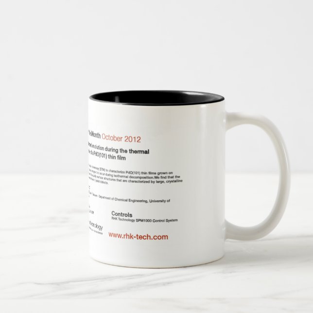 Tasse 2 Couleurs RHK IOM en octobre 2012 (Droit)