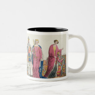 Tasse 2 Couleurs Richard le Lionheart, John de décharné, Edouard