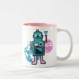 Tasse 2 Couleurs Riyah-Li conçoit le robot