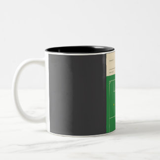 Tasse 2 Couleurs Roberto Carlos Free Kick banana tir but