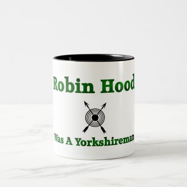 Tasse 2 Couleurs Robin Hood Était Un Yorkshireman (Centre)
