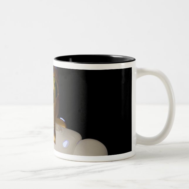 Tasse 2 Couleurs Robonaut 2, un astronaute habile et dextérité (Droit)