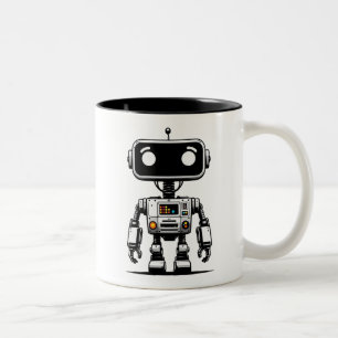 Tasse 2 Couleurs Robot Captcha - Je suis un Robot