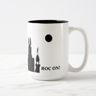 TASSE 2 COULEURS ROC DESSUS !