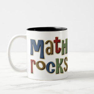 Tasse 2 Couleurs Roches de maths