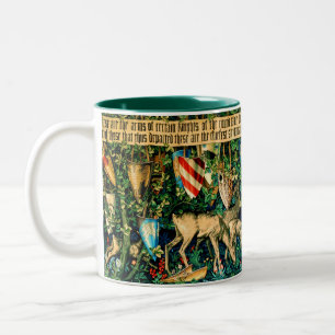 Tasse 2 Couleurs Roi médiéval Arthur William Morris