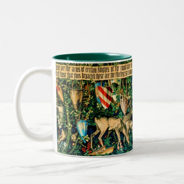 Tasse 2 Couleurs Roi médiéval Arthur William Morris (Gauche)
