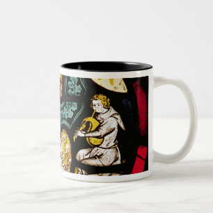 Tasse 2 Couleurs Rondeau dépeignant l'annonce aux bergers