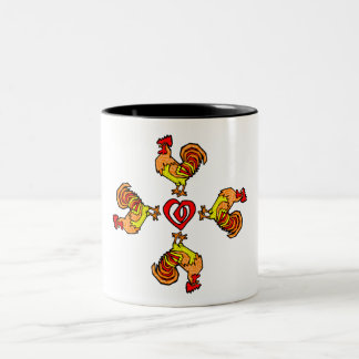 Tasse 2 Couleurs Rooster