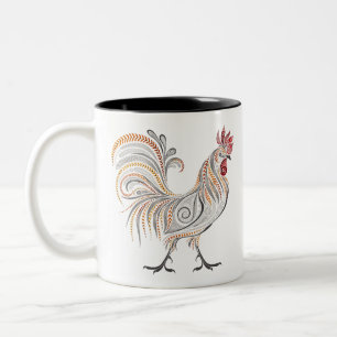Tasse 2 Couleurs Rooster de Boho