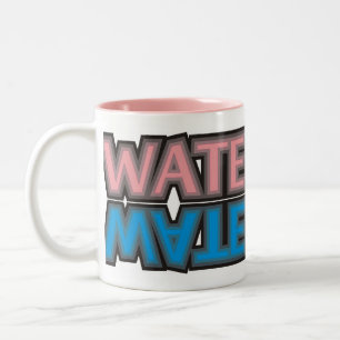 Tasse 2 Couleurs rose de polo d'eau