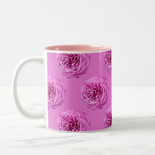 Tasse 2 Couleurs Rose découpée rose vif
