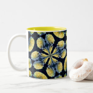 Tasse 2 Couleurs Rose jaune Kaleidoscope