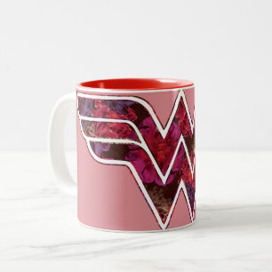 Tasse 2 Couleurs Rose rouge WW