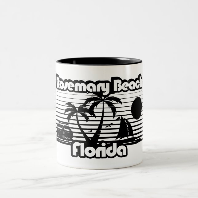 Tasse 2 Couleurs Rosemary Beach Floride (Centre)
