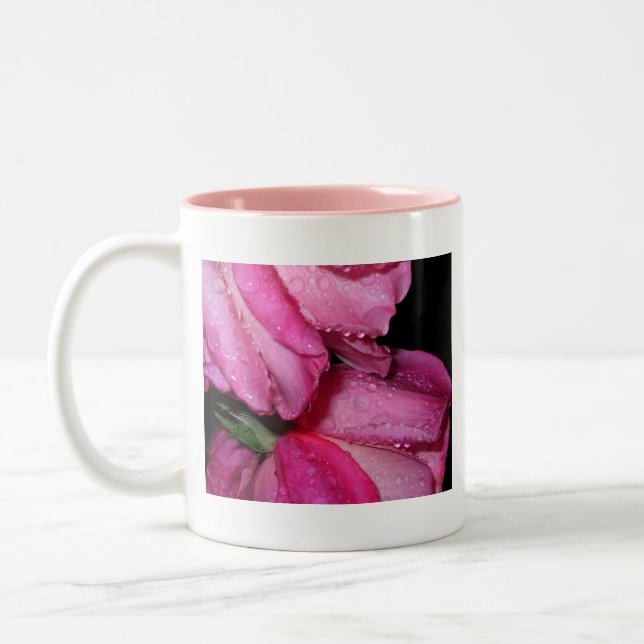 Tasse 2 Couleurs Roses roses après une pluie (Gauche)