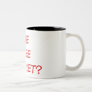 Tasse 2 Couleurs rouge prêt de café