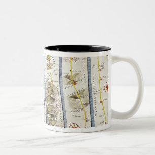 Tasse 2 Couleurs Route de Whitby vers Durham