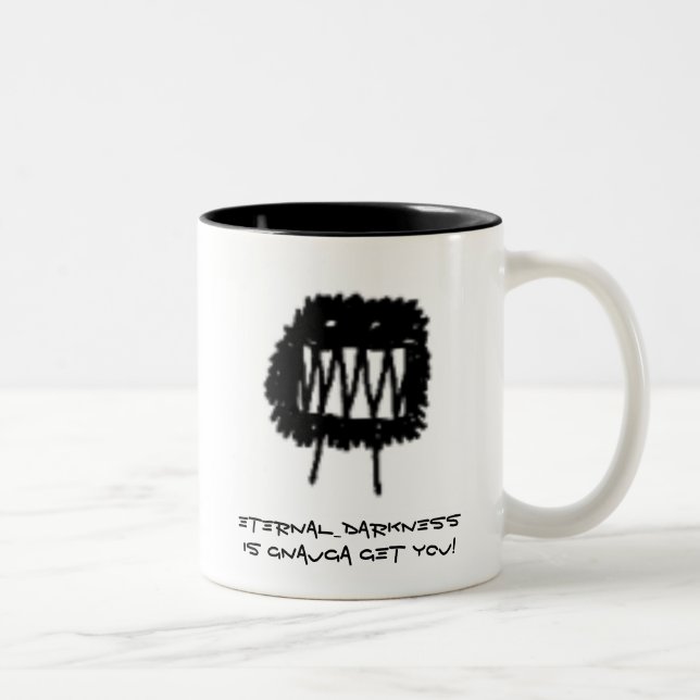 Tasse 2 Couleurs Royaume de détester - clan - Eternal_Darkness (Droit)