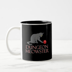 Tasse 2 Couleurs RPG Cat with Dice