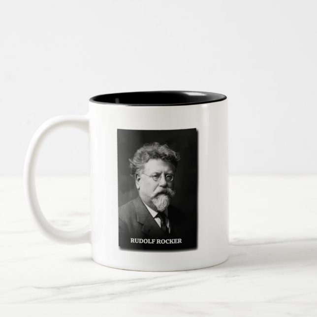 Tasse 2 Couleurs Rudolf Rocker (Gauche)