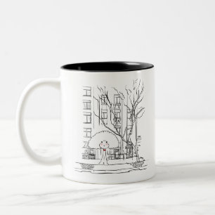 Tasse 2 Couleurs Rue du Caniche