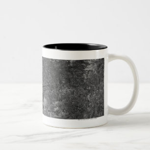 Tasse 2 Couleurs Rue Treelined avec le trottoir