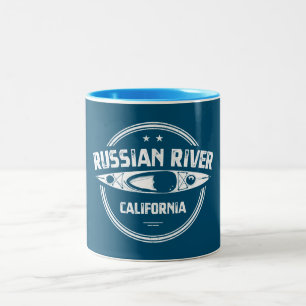 Tasse 2 Couleurs Russie California Kayak