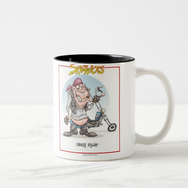 Tasse 2 Couleurs ryder sordide (Droit)