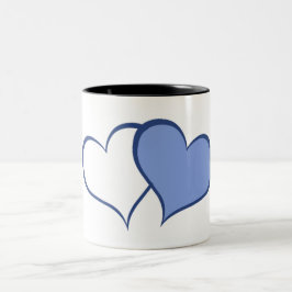 Tasse 2 Couleurs Sa TENDRE MOITIÉ il+IL (1 de 2)