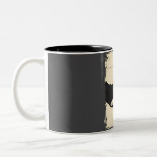 Tasse 2 Couleurs Saas Fee Suisse Livre Vintage Couverture Ski Pos
